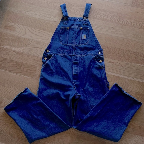 🎯SOLD🎯 Carhartt Overalls 100 Year Anniversary 1889-1989 Vintage and Rare - Picture 1 of 15
